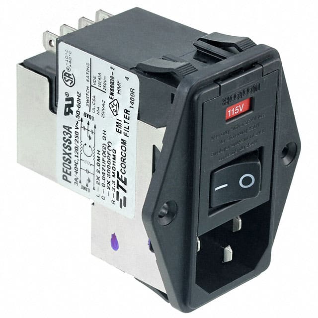 1-6609104-2 TE Connectivity Corcom Filters  Stromeingangsmodule (PEM)